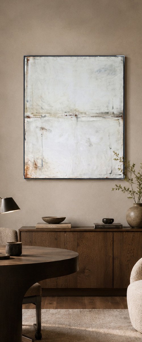 White and beige II by Maja Gajewska