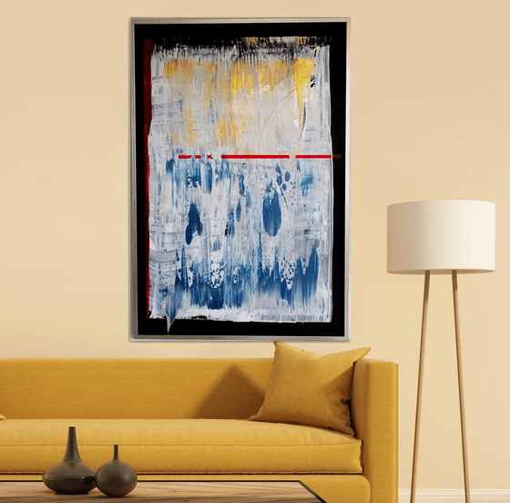 the Drip ( framed artwork)