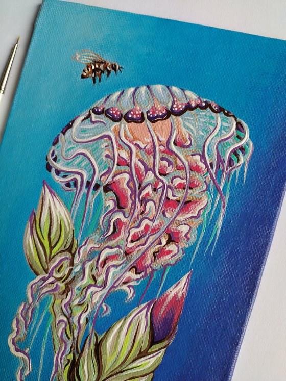 Jellyfish flower