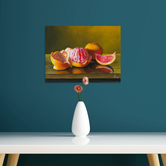 Still Life with Grapefruit