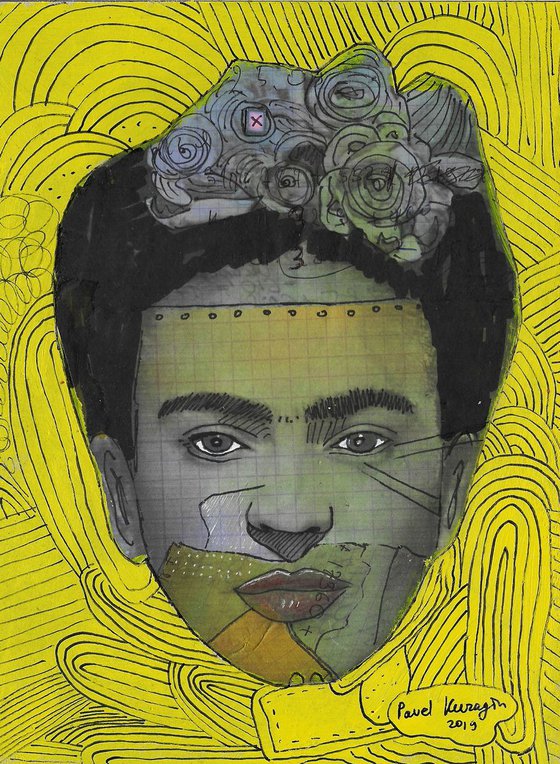 Portrait of Frida Kahlo #52