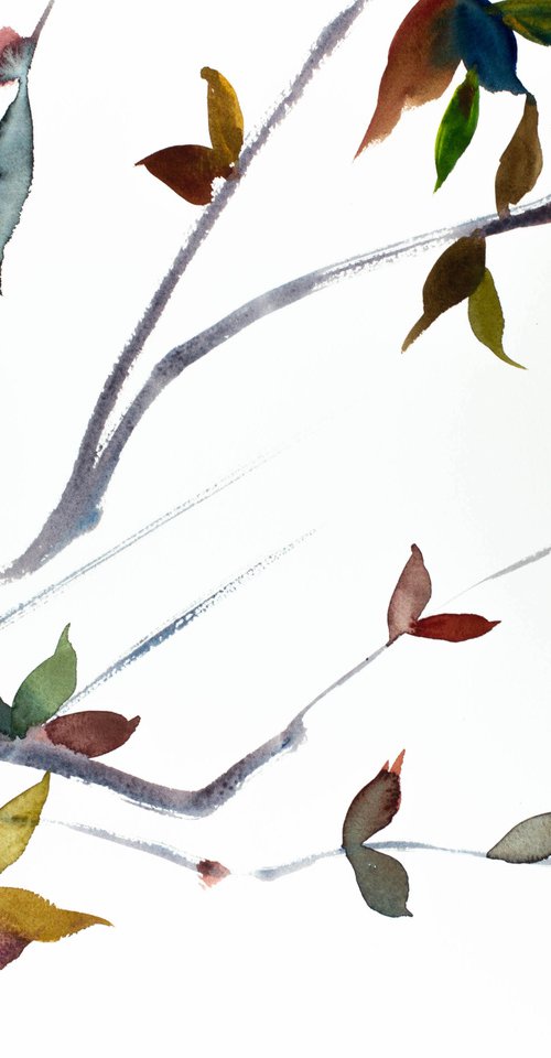 November Branches No. 16 by Elizabeth Becker