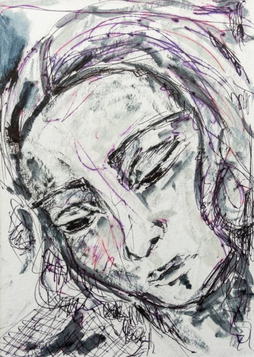 Face II by Regina Thyssen
