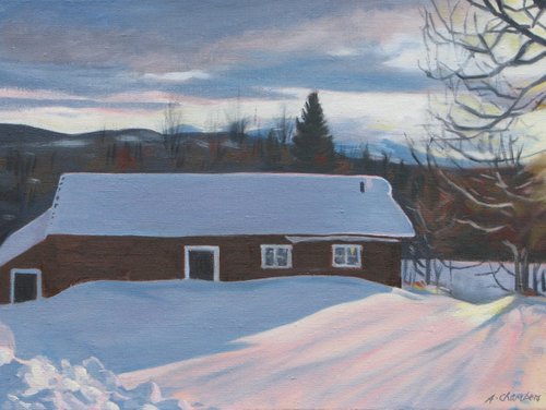 Barn: Northern Sweden by Alison Chambers