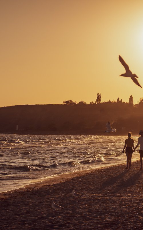 On the beach by Vlad Durniev