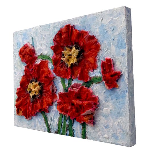 Textured Spring Bloom