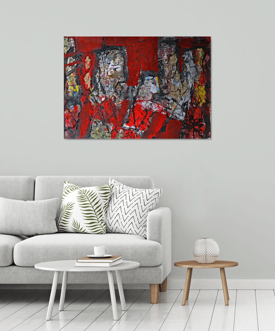 ABSTRACTION AUX  VISAGES