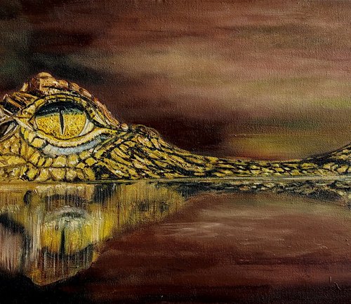 Crocodile by Ira Whittaker