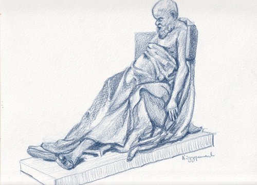 Dying Socrates by Krystyna Szczepanowski