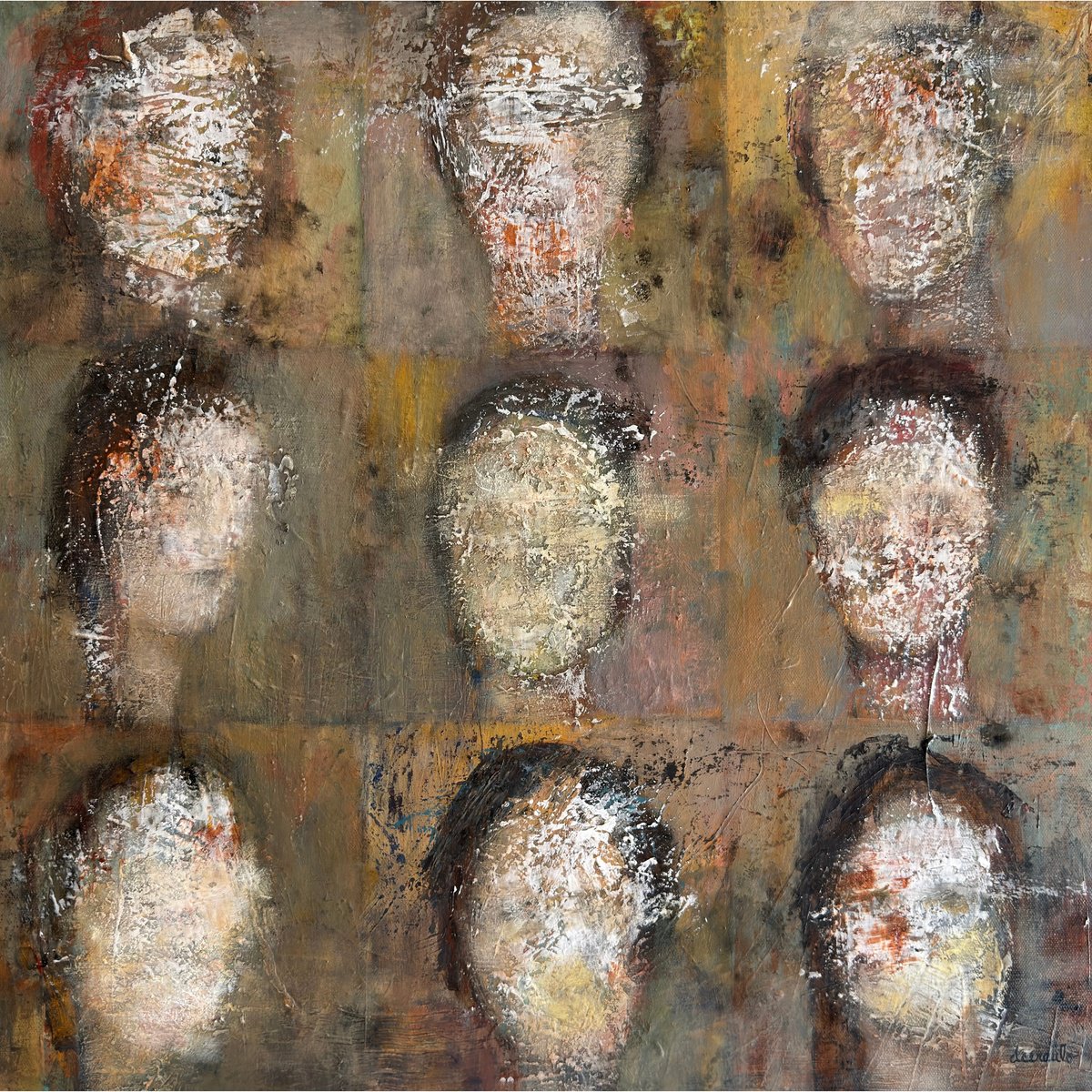 Existence By Donna Ceraulo, 24 X 24, Artwork For Sale On Artfinder