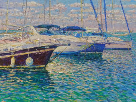 Boats waiting for the sails of your dreams