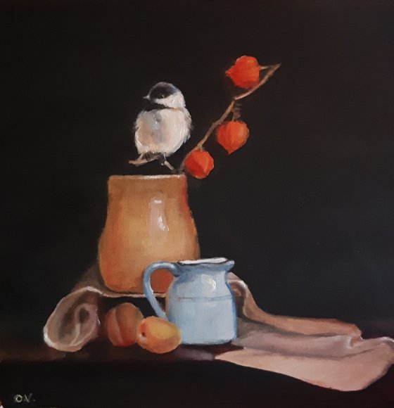 Bird still life