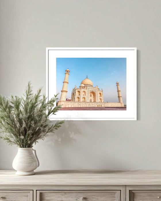 SUNRISE IN TAJ MAHAL