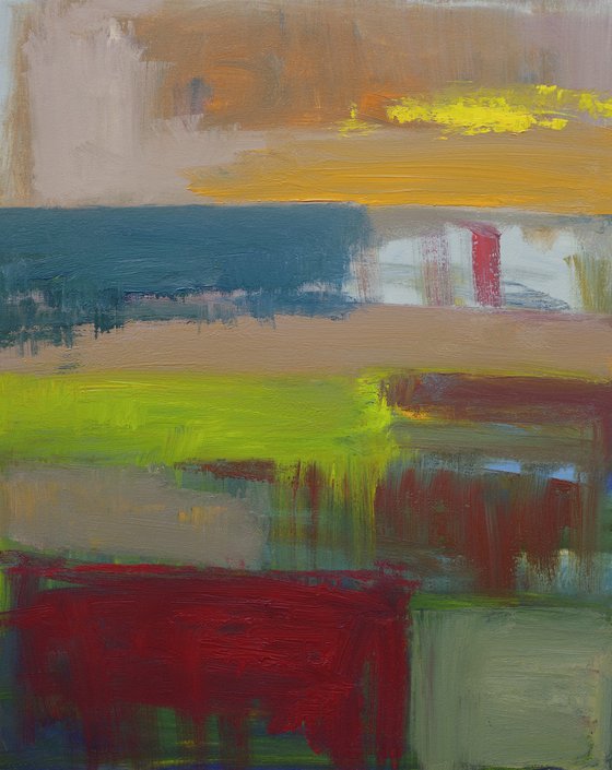 Last Light - Abstract Seascape Landscape