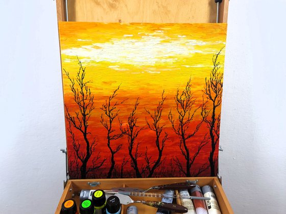 Sunny trees