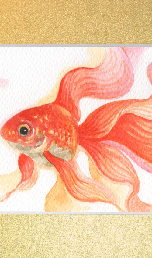 Goldfish 3 by Jolanta Czarnecka