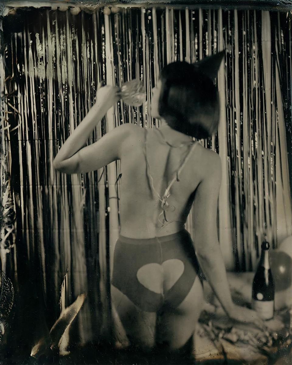 Photorealistic Portrait Photograph By Nicolas Laborie, 8 X 10", Valentine`s Heart, Original Artwork