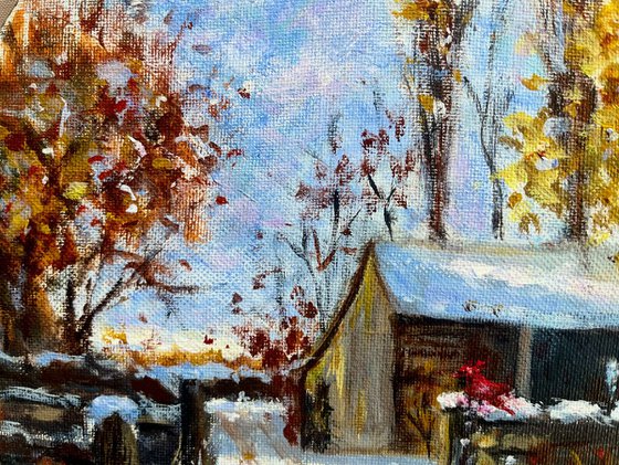 A song beneath the snow..
