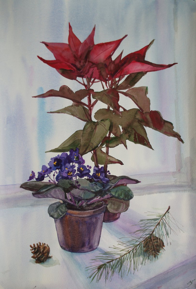 December still life by Elena Sanina