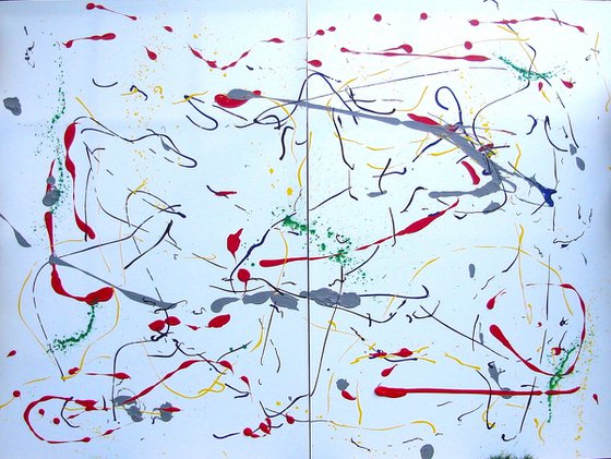 Primary colours inspired by Miro