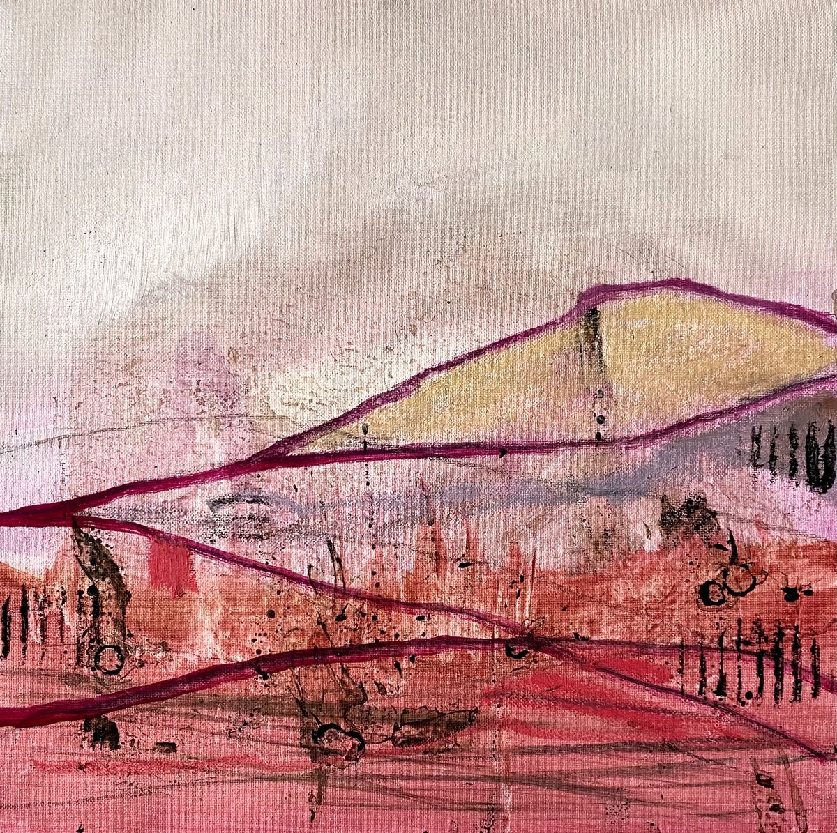 Landscape By YS?rei, 12 X 12, Artwork For Sale On Artfinder
