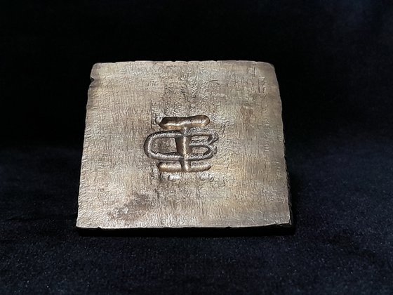 Solid Bronze Pyramid