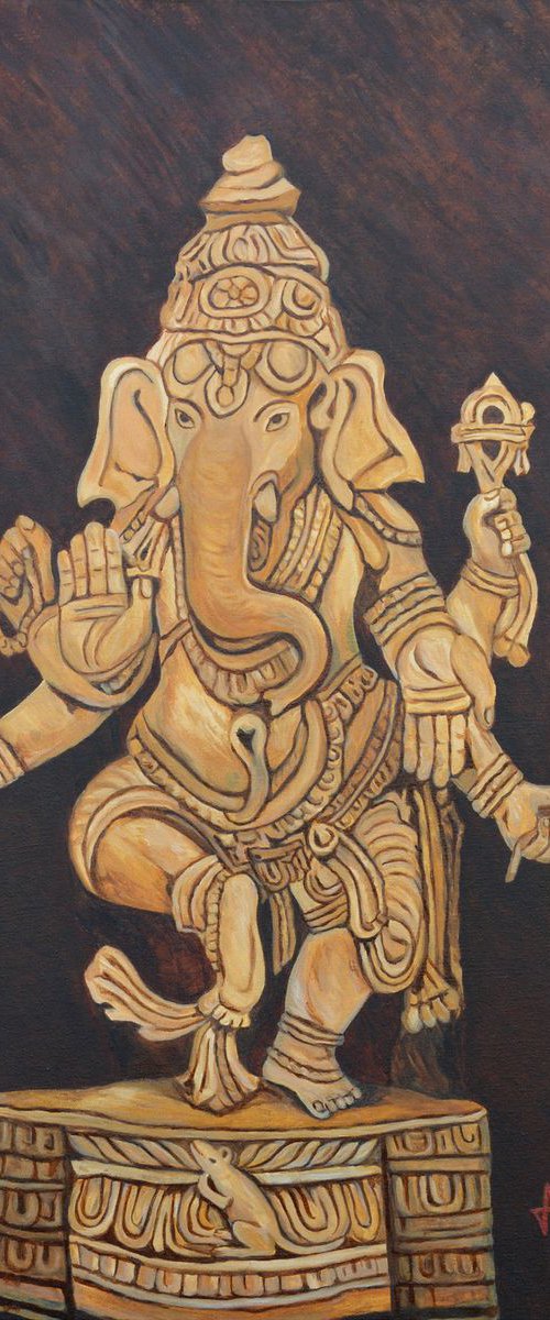 Blessing Ganesha by Ajay Harit