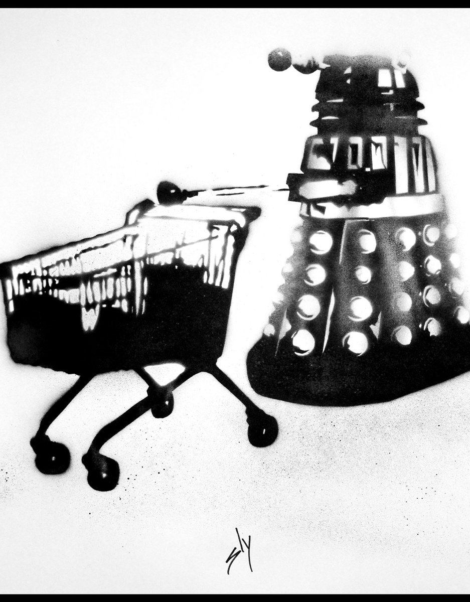 Urban And Pop Animal Oil Painting By Juan Sly, 22 X 29", Masters Of The Universe (Dt)., Original Artwork