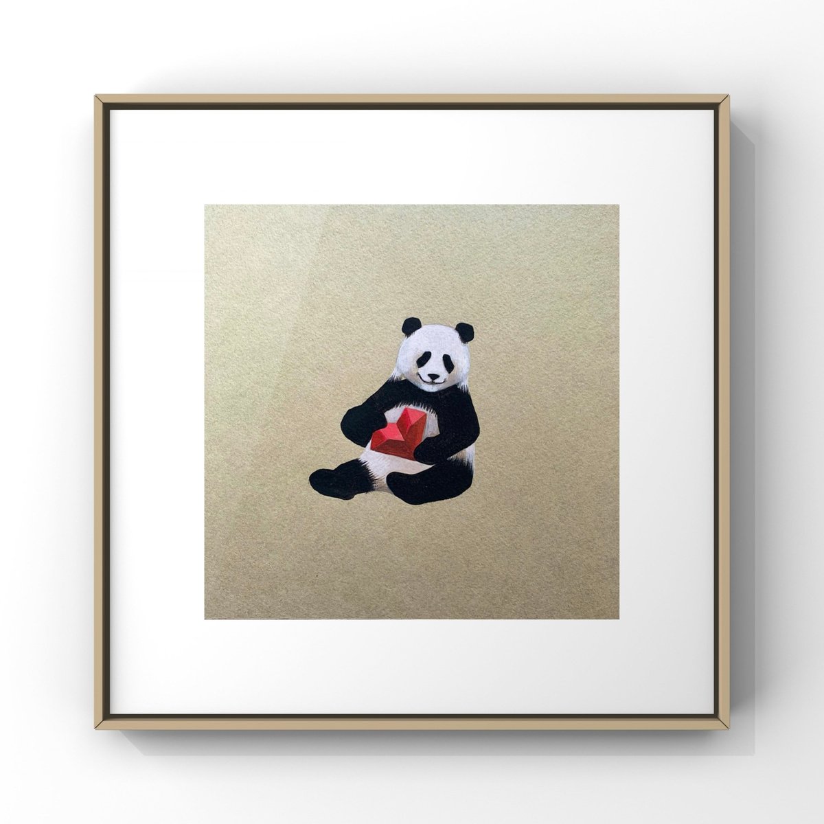  - Flirty panda - � by Alina Marsovna