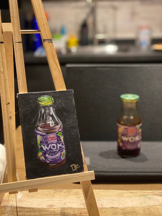 Teriyaki sauce, still life