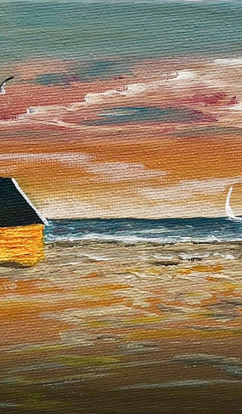 When evening falls by Marja Brown