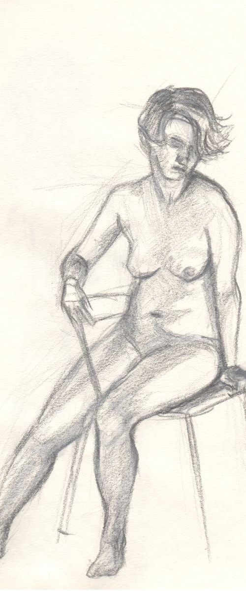 Sketch of Human body. Woman.24 by Mag Verkhovets