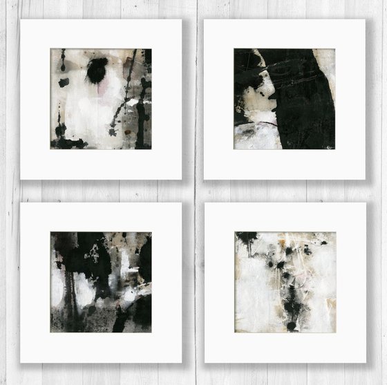 Abstract Composition Collection 5 - 4 Abstract Paintings