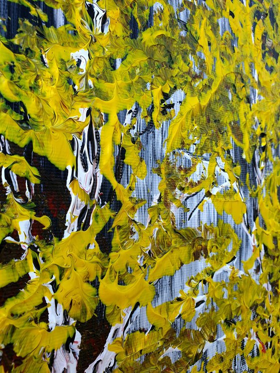 Two Birches 1