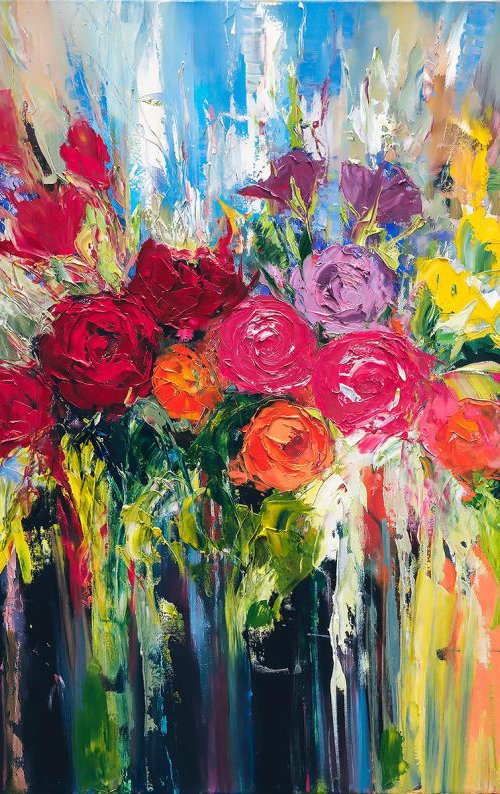 Full Of Flowers by Ewa Czarniecka