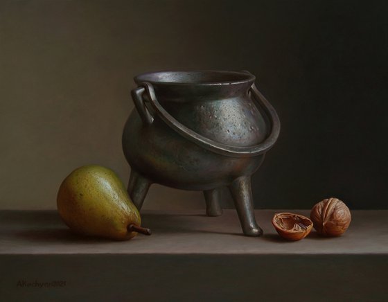 Bronze Cooking Pot