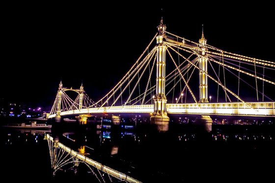 Albert bridge BOLD (Limited edition  2/50) 12"X8"