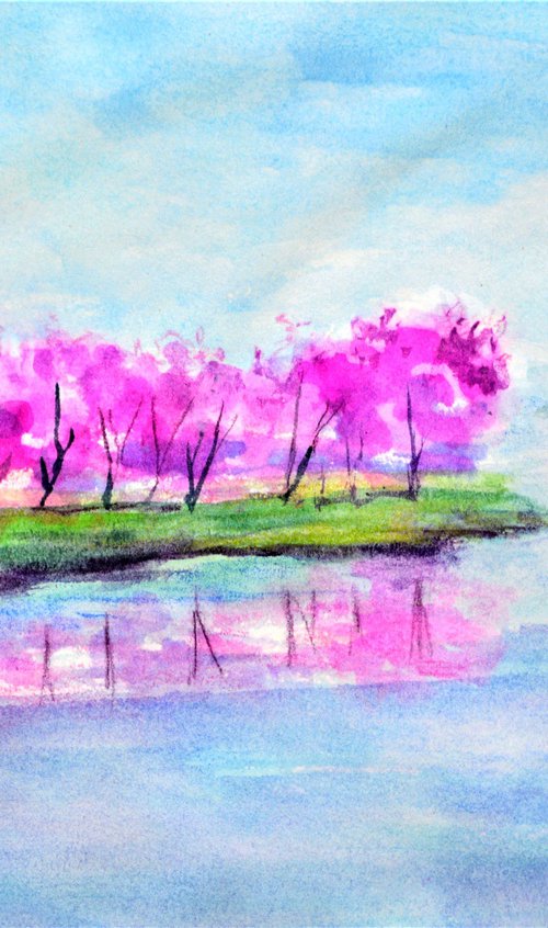 Spring Reflection by Elena Lukina