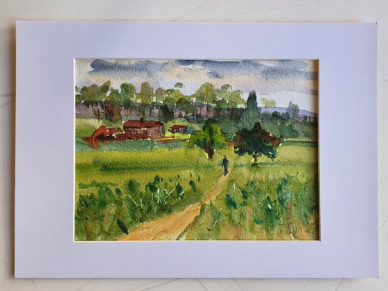 Countryside Hellingly, England