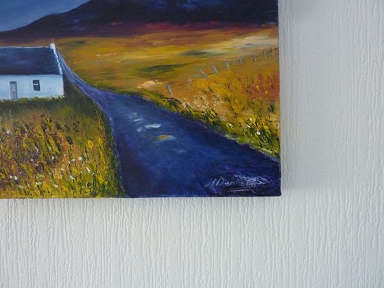 Along The Wee Road - A Scottish Landscape