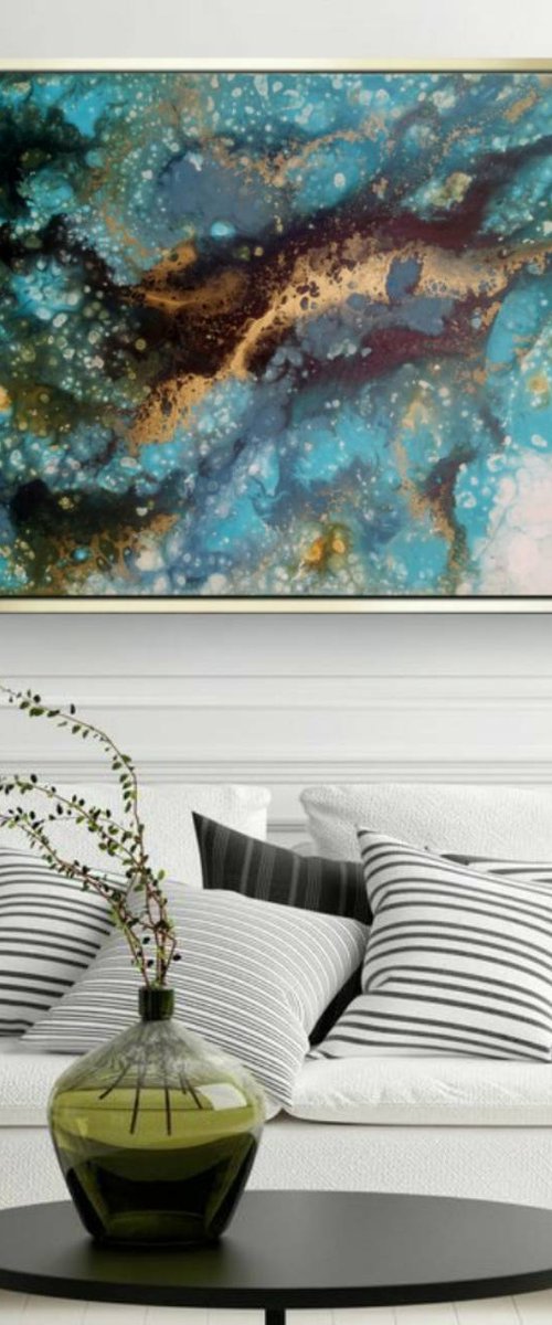 Abyss (70x100cm) by Eleni Denart