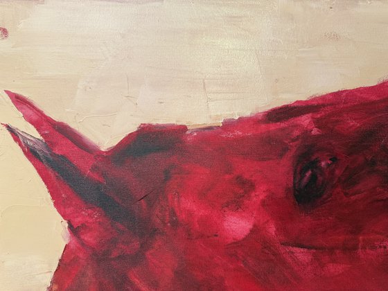 Red horse