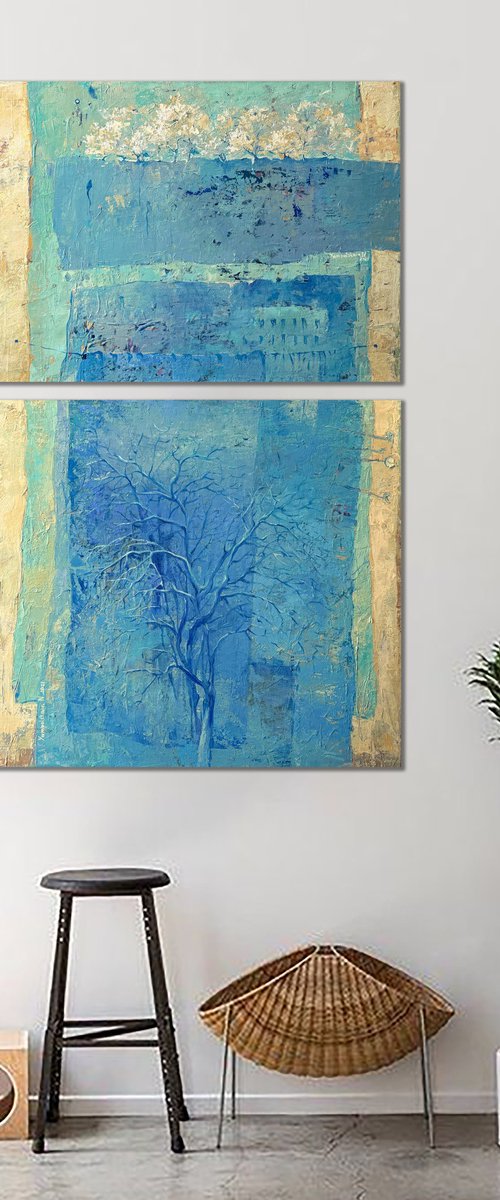 The Day the Apricot Trees Bloomed by Natalia Yampolskaia