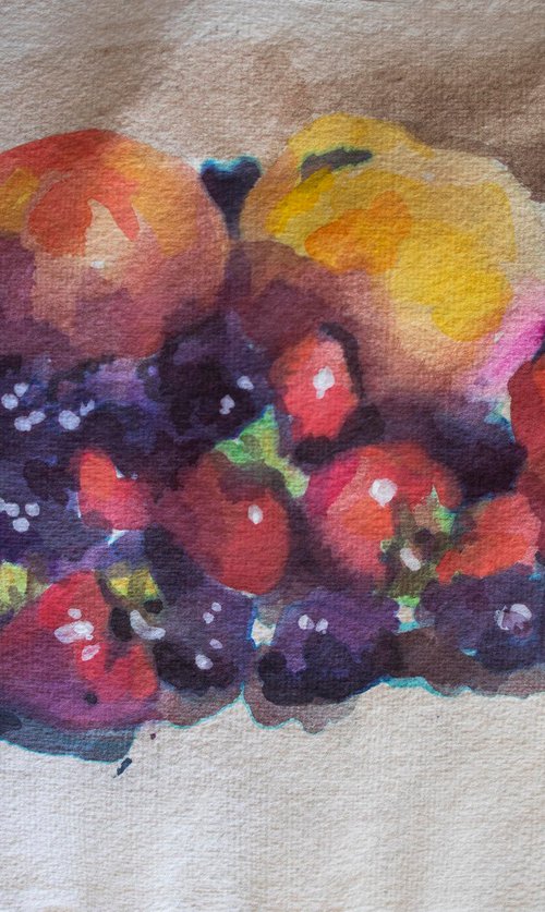 Summer fruits by Kateryna Bortsova