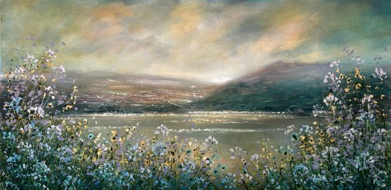 Golden Skies Over Keswick