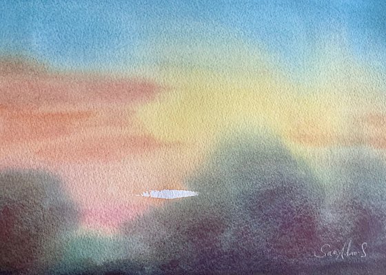Beautiful Sunset sky