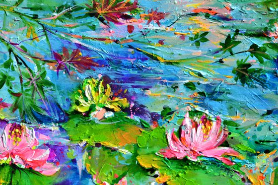 Japanese Maple - Water Lilies
