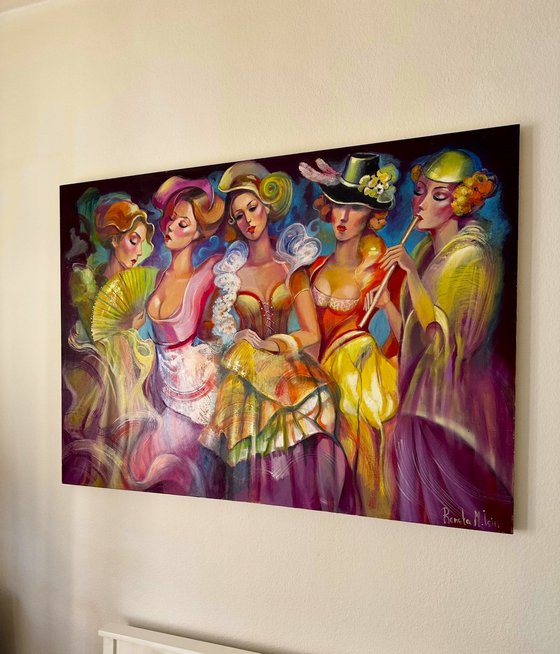 " Moulin Rouge " Dancers