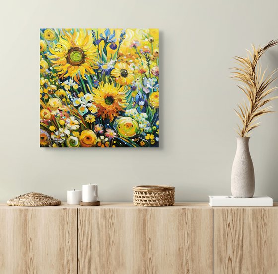 Sunburst Garden -  Sunflowers