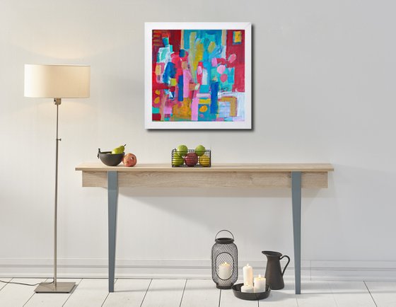 Interior with a Blue Vase